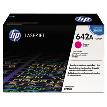 HP 642A Magenta Original LaserJet Toner Cartridge (CB403A)