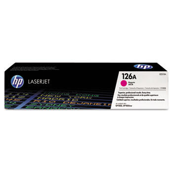 HP 126A Magenta Original LaserJet Toner Cartridge, CE313A