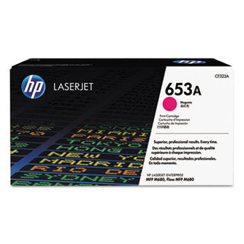 HP 653A Magenta Original LaserJet Toner Cartridge (CF323A)