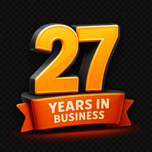 27 Years in Business - Full Experience